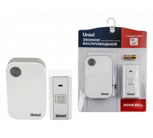 Звонок беспроводной Uniel UL-00006436 UDB Звонок беспроводной Uniel UL-00006436 UDB