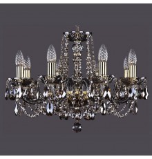 Подвесная люстра Bohemia Ivele Crystal 1402/8/195/G/M731 1402