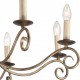 Подвесная люстра Lucia Tucci Fondi 330.8 antique Fondi