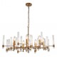 Подвесная люстра Indigo 11040/7P Brass Favara