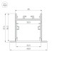 Профиль встраиваемый Arlight 039389 SL-LINIA