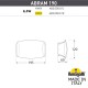 Накладной светильник Fumagalli AB2.000.000.LXK1L Abram