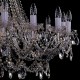 Подвесная люстра Bohemia Ivele Crystal 1411/16/400/XL-115/G 1411