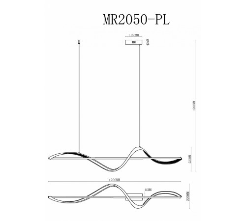 Подвесной светильник MyFar MR2050-PL Marry Подвесной светильник MyFar MR2050-PL Marry