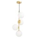 Подвесная люстра LUMINA DECO LDP 6041-4 MD Stelvio