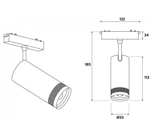 Светильник на штанге Ambrella Light GV1571 GV Светильник на штанге Ambrella Light GV1571 GV