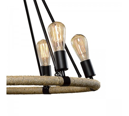 Подвесная люстра Loft it LOFT1861/6 Rope Filament Подвесная люстра Loft it LOFT1861/6 Rope Filament