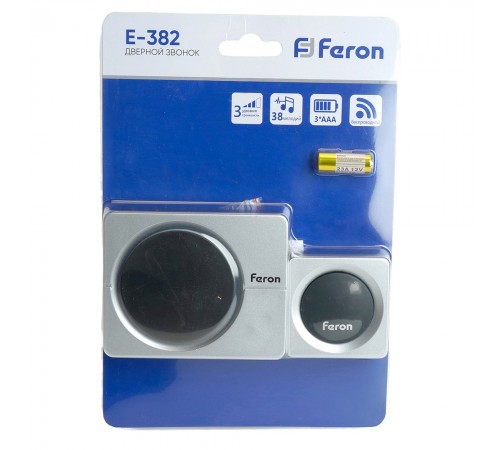Звонок беспроводной Feron 48923 E-382 Звонок беспроводной Feron 48923 E-382