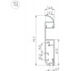 Профиль для плинтусов Arlight 045452 ARH-PLINTUS