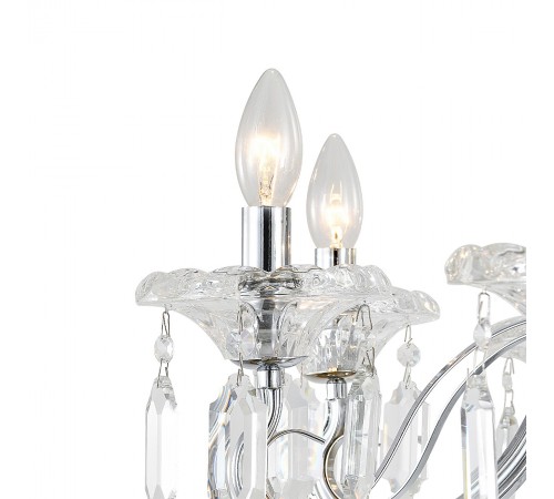 Подвесная люстра Escada 2111/8P Chrome Fantail Подвесная люстра Escada 2111/8P Chrome Fantail