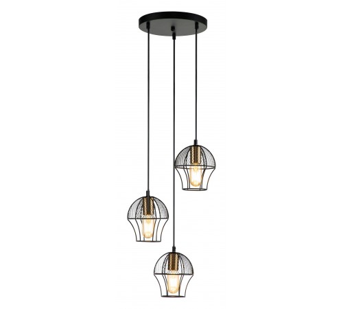 Подвесной светильник Indigo 10011/3P Black Pallo Подвесной светильник Indigo 10011/3P Black Pallo