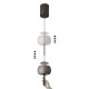 Подвесной светильник Mantra 8409 Roller