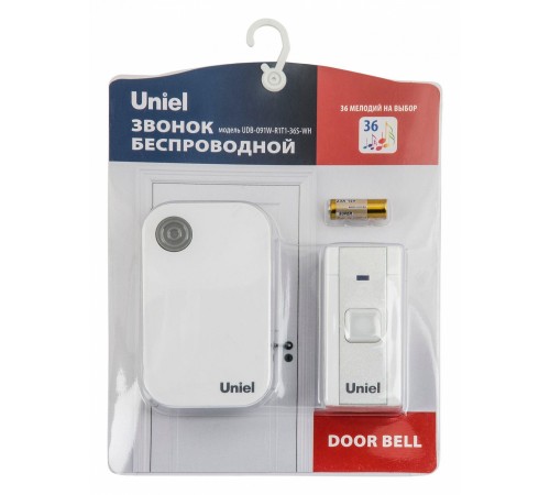 Звонок беспроводной Uniel UL-00006436 UDB Звонок беспроводной Uniel UL-00006436 UDB