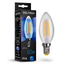 Лампа светодиодная Voltega 7045 Candel matt 6W