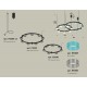 Подвесная люстра Ambrella Light XR92091300 XR