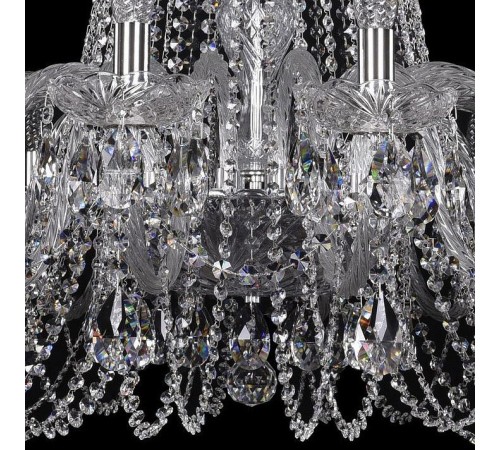 Подвесная люстра Bohemia Ivele Crystal 1402/18/400/Ni 1402 Подвесная люстра Bohemia Ivele Crystal 1402/18/400/Ni 1402