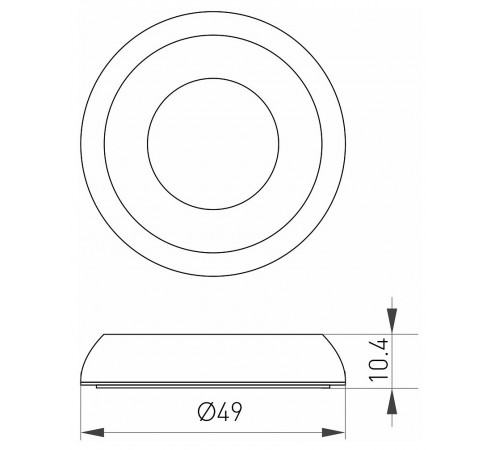 Рамка на 1 пост Arlight 024932 Deck Рамка на 1 пост Arlight 024932 Deck
