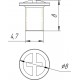 Подвес для трека Arlight 027017 MAG-45