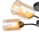 Люстра на штанге Escada 1131/4P Black/Gold Vertigo