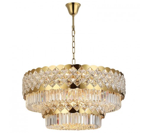 Подвесная люстра Newport 8301/80 C gold polished ASHLEY Подвесная люстра Newport 8301/80 C gold polished ASHLEY