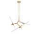 Люстра на штанге Loft it 10399/6 GD Agnes