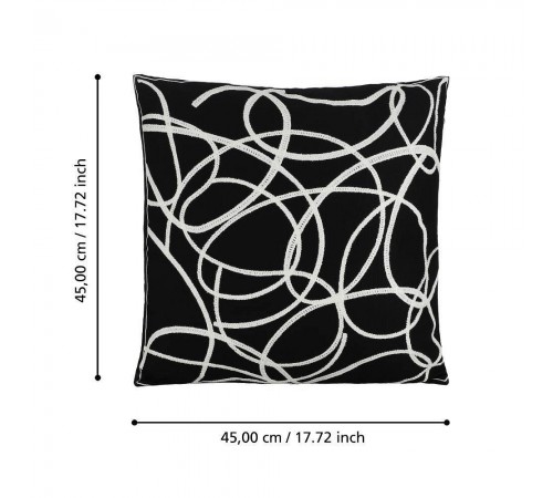 Подушка декоративная (45x45 см) Chevery Подушка декоративная (45x45 см) Chevery