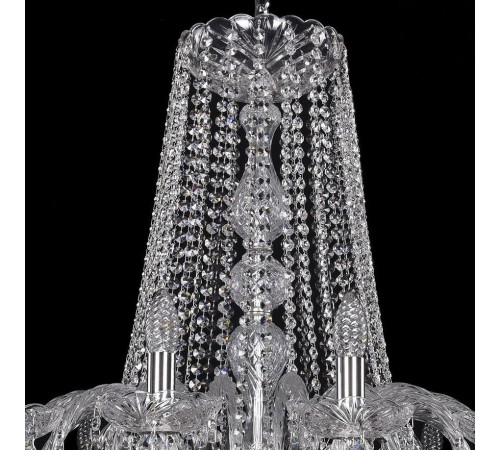 Подвесная люстра Bohemia Ivele Crystal 1402/18/400/Ni 1402 Подвесная люстра Bohemia Ivele Crystal 1402/18/400/Ni 1402