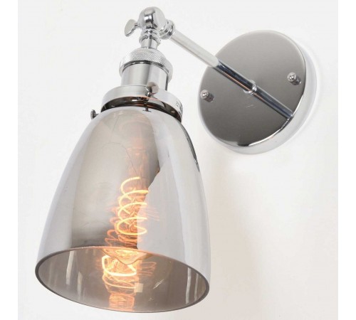 Бра LUMINA DECO LDW 6800-1 CHR+GY Fabi Бра LUMINA DECO LDW 6800-1 CHR+GY Fabi