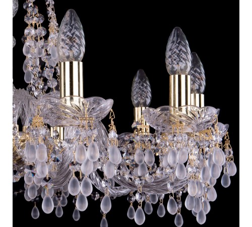 Подвесная люстра Bohemia Ivele Crystal 1410/10/240/G/V0300 1410 Подвесная люстра Bohemia Ivele Crystal 1410/10/240/G/V0300 1410