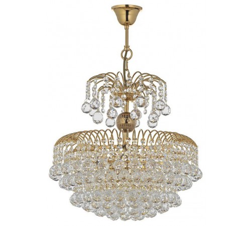 Подвесная люстра Arti Lampadari Pompei E 1.5.40.100 G Pompei Gold Подвесная люстра Arti Lampadari Pompei E 1.5.40.100 G Pompei Gold