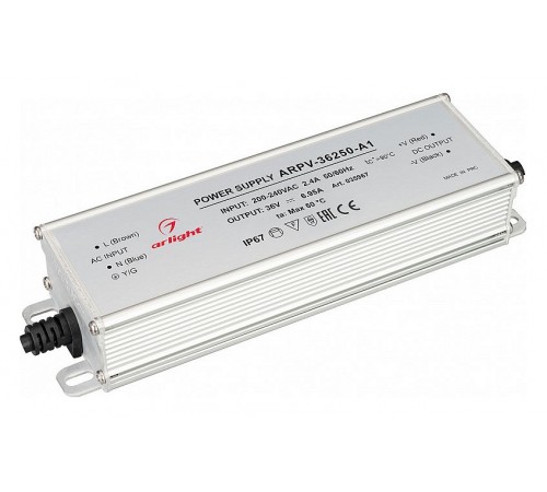 Блок питания с проводом Arlight 035967 ARPV Блок питания с проводом Arlight 035967 ARPV