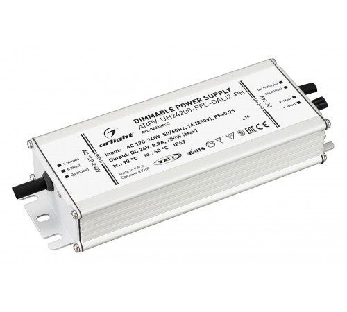 Блок питания с проводом Arlight 028108(2) ARPV-UH Блок питания с проводом Arlight 028108(2) ARPV-UH