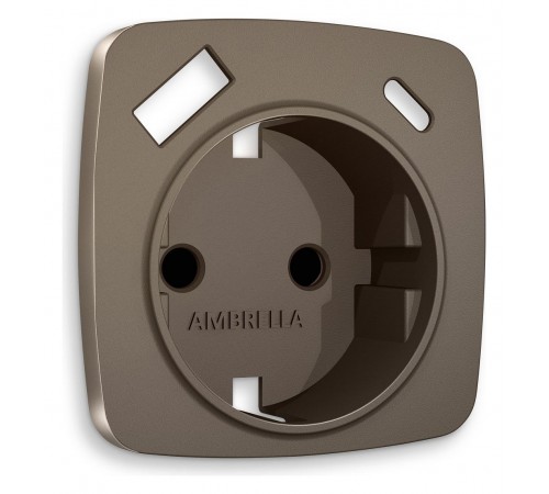 Накладка для розетки с заземлением и со шторками и 2хUSB type A и C Ambrella Volt OP6400 Quant Накладка для розетки с заземлением и со шторками и 2хUSB type A и C Ambrella Volt OP6400 Quant