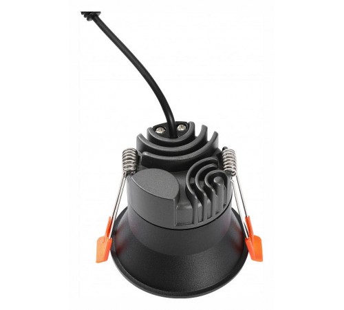 Встраиваемый светильник iLedex 207-7W-D75-3000K-24DG-BK Mars