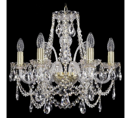 Подвесная люстра Bohemia Ivele Crystal 1411/6/160/G 1411