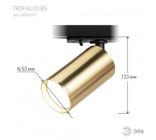 Светильник на штанге Эра TR39-GU10 BS Светильник на штанге Эра TR39-GU10 BS