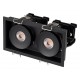Встраиваемый светильник Arlight 26877 CL-SIMPLE-S148x80-2x9W Day4000 (BK, 45 deg)