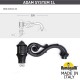 Фонарный столб Fumagalli U33.205.M10.AXH27 Simon