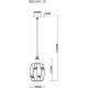 Подвесной светильник MyFar MR1690-1P Huston