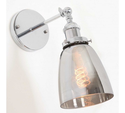 Бра LUMINA DECO LDW 6800-1 CHR+GY Fabi Бра LUMINA DECO LDW 6800-1 CHR+GY Fabi