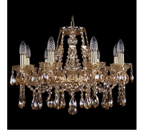 Подвесная люстра Bohemia Ivele Crystal 1413/8/200/G/M721 1413 Подвесная люстра Bohemia Ivele Crystal 1413/8/200/G/M721 1413