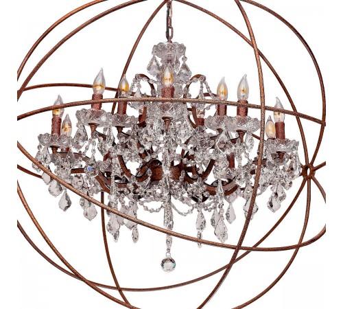 Подвесная люстра Loft it LOFT1897/15 Foucaults Orb Crystal Подвесная люстра Loft it LOFT1897/15 Foucaults Orb Crystal