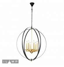 Подвесная люстра iLamp 9977-800 GL+BK Element