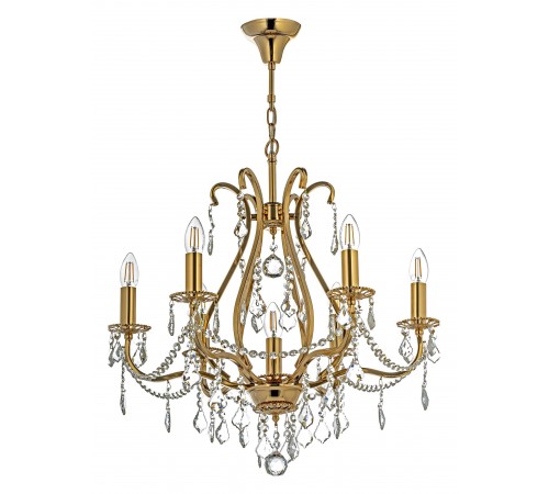 Подвесная люстра Arti Lampadari Ercolano E 1.1.6.602 G Ercolano Подвесная люстра Arti Lampadari Ercolano E 1.1.6.602 G Ercolano
