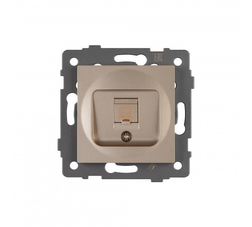 Розетка Ethernet RJ-45 и со шторками, без рамки Arlight 49849 SCT