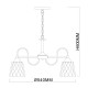 Подвесная люстра Escada 1125/5PL Dream