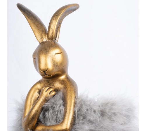 Настольная лампа декоративная Loft it 10315/B Grey fluff Lapine Настольная лампа декоративная Loft it 10315/B Grey fluff Lapine