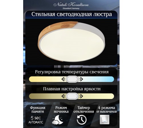 Накладной светильник Natali Kovaltseva LED LAMPS 81182 Scandinavian Накладной светильник Natali Kovaltseva LED LAMPS 81182 Scandinavian