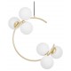 Подвесная люстра LUMINA DECO LDP 7031-6 F.GD BONIO