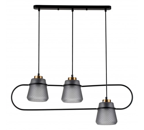 Подвесной светильник Indigo 11016/3P Black Astratto Подвесной светильник Indigo 11016/3P Black Astratto
